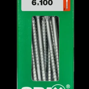 Garantie Inbegrepen Spax universeel schroef 'T-star' Wirox 6x100mm 30 stuks