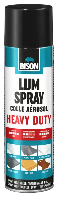 Bison lijmspray Heavy Duty 500ml Nu Kopen