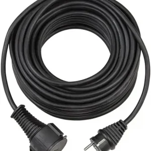 Brennenstuhl verlengsnoer zwart 25 meter Betrouwbaar