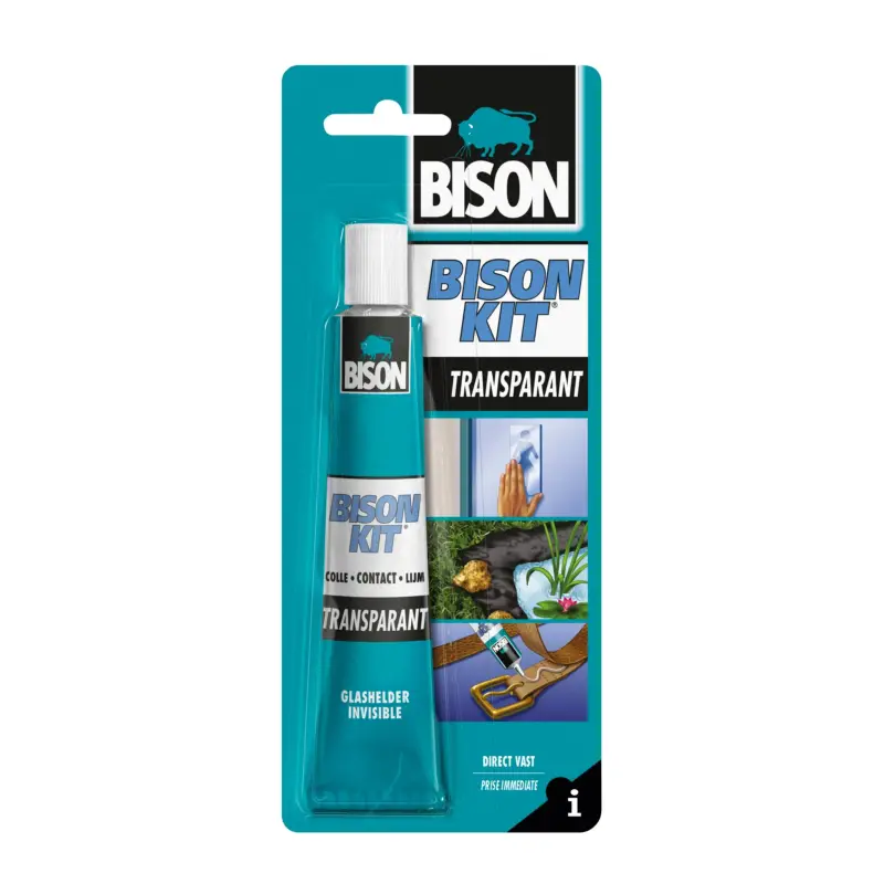 Bison kit transparant 50ml Snelle Levering