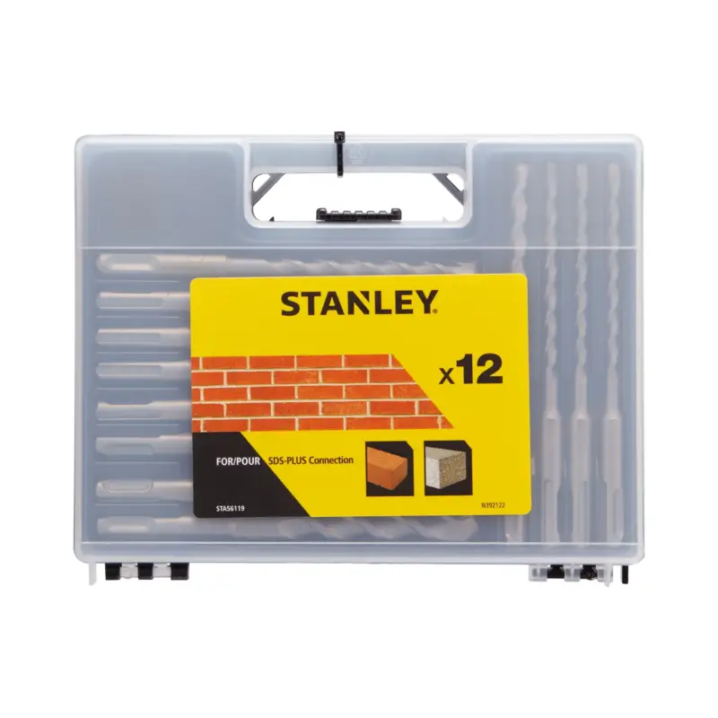 Exclusief Stanley betonboor set SDS-Plus STA56119-QZ – 12 stuks