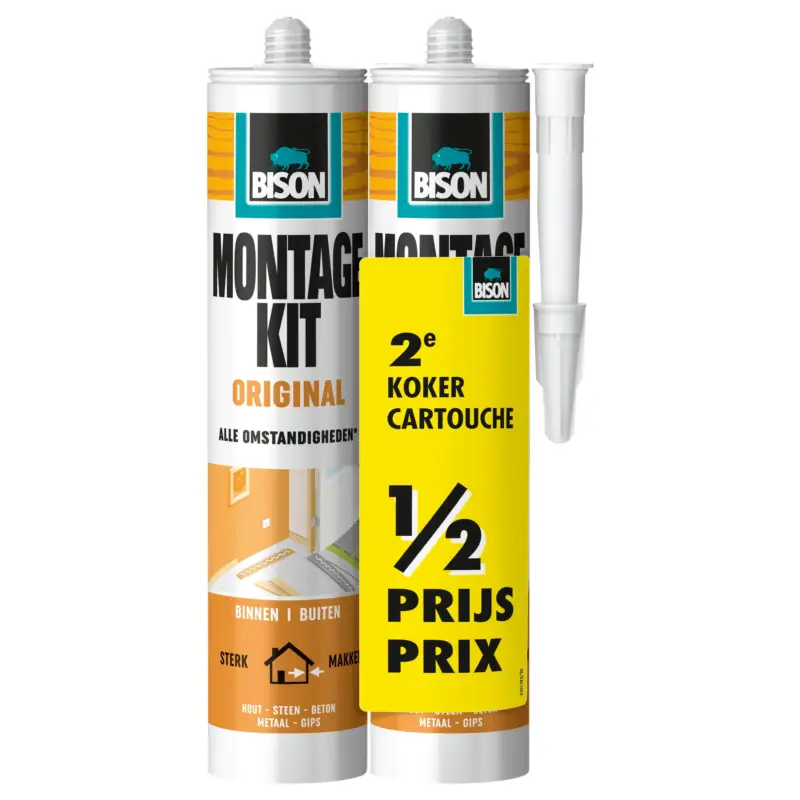Gereduceerde Prijs Bison montagekit Original 350g A2
