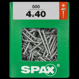 Spax universele schroef Torx 4x40mm 500 stk Favoriet