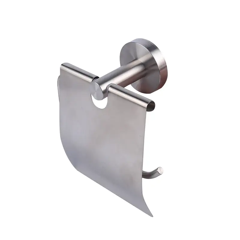 AquaVive toiletrolhouder met klep satijn Seizoensaanbieding