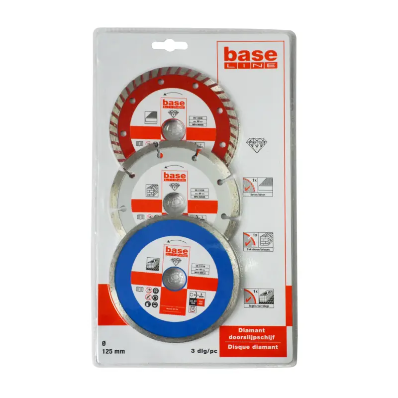 Baseline diamantschijf 125mm Laatste Kans