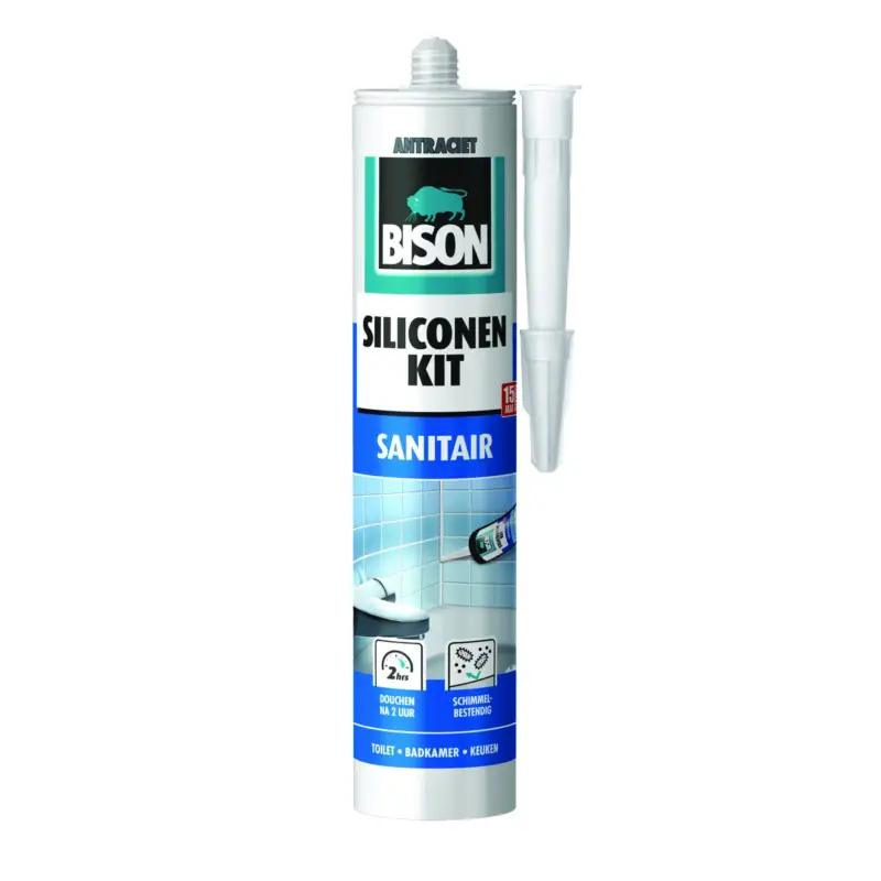 Shop Nu Bison siliconenkit Sanitair antraciet 300ml