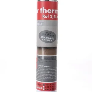 Actieprijs Radiatorfolie therm zilver 50cm x 2.5m