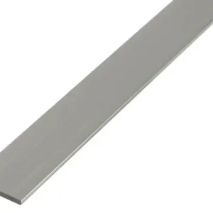 BA-profiel vlak aluminium natuur 30x2mm 2,6m Wereldwijde Verzending