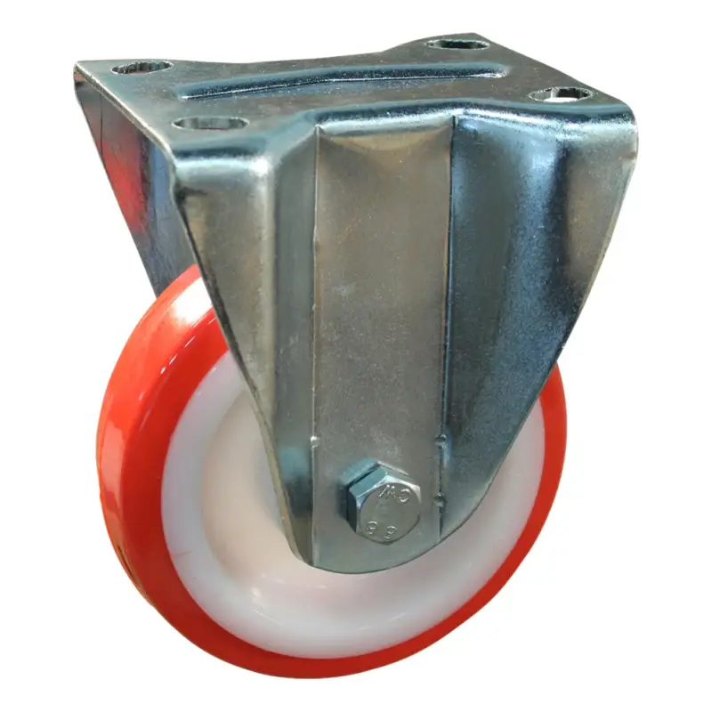 Uitverkoop BOKWIEL 125 MM SERIE 27 PLAATBEVESTIGINGKOGELLAGER