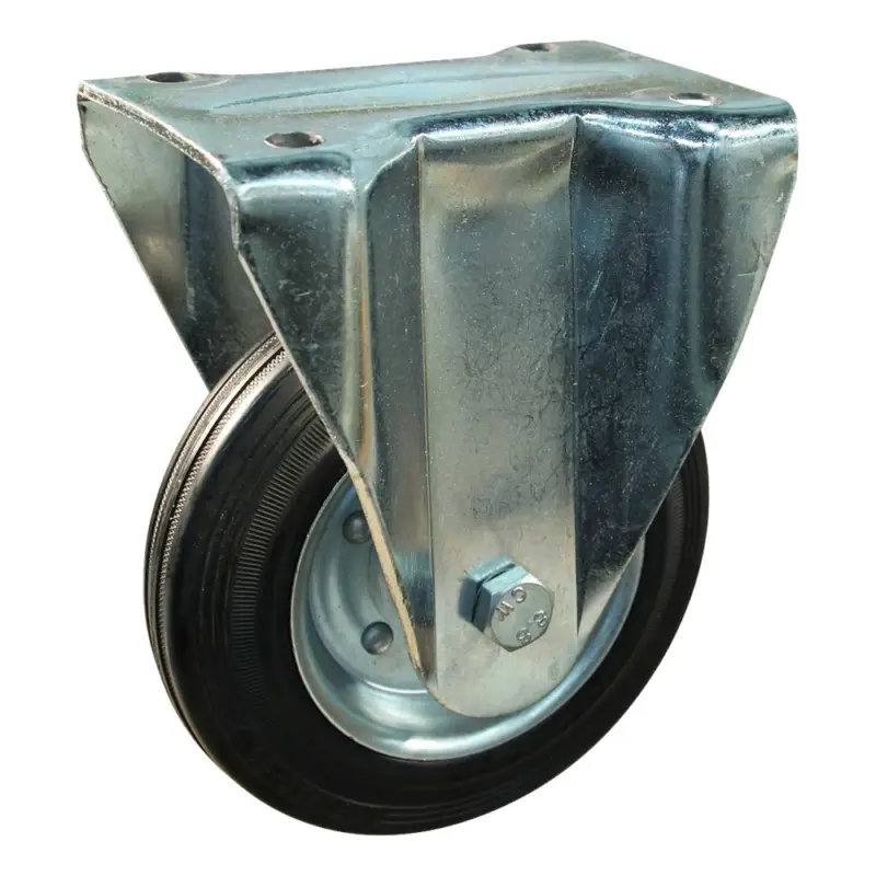 Aanbieding BOKWIEL 160 MM SERIE 02 PLAATBEVESTIGING - ROLLAGER